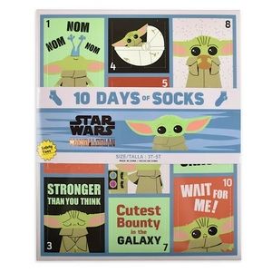 Star Wars 10 Days of Socks Advent Calendar (Toddler 2T-4T)